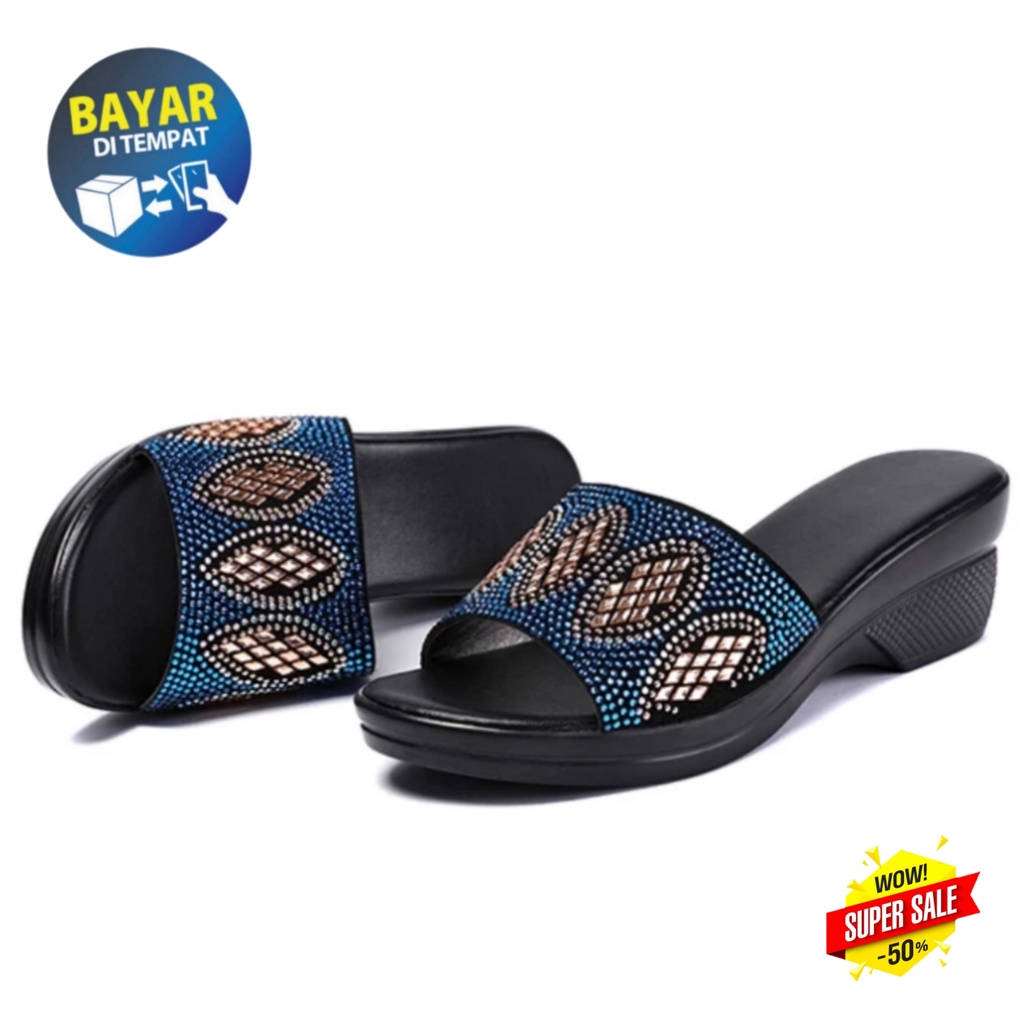 Sandal wedges wanita terbaru - sandal wanita - sandal wedges artis - sandal wanita terlaris - sandal wanita terbaru - sandal wanita model terbaru - sandal wedges kekinian - elsa