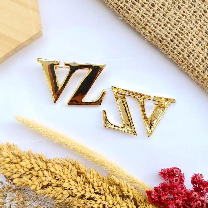 ❖IMPORT❖ Brooch VZ by Vivi Zubedi KW/Bros VZ Polos/Bros ZD termurah se indonesia