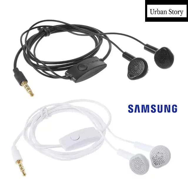 ORIGINAL EARPHONE HEADSET HANDSFREE SAMSUNG A51 A31 - Putih