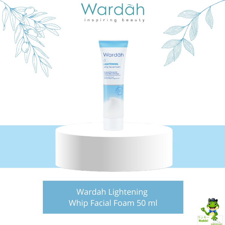 ❣️Rakkistore99❣️Wardah Lightening Whip Facial Foam 50ml/100ml (100% Original)