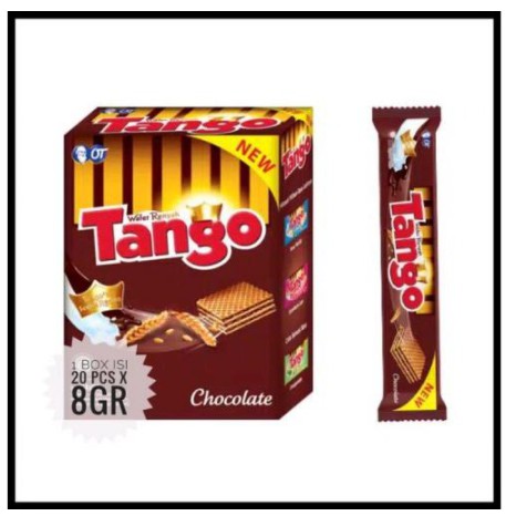 

Wafer Tango Coklat 7Gr 1Box isi 20 pcs x 7 gram