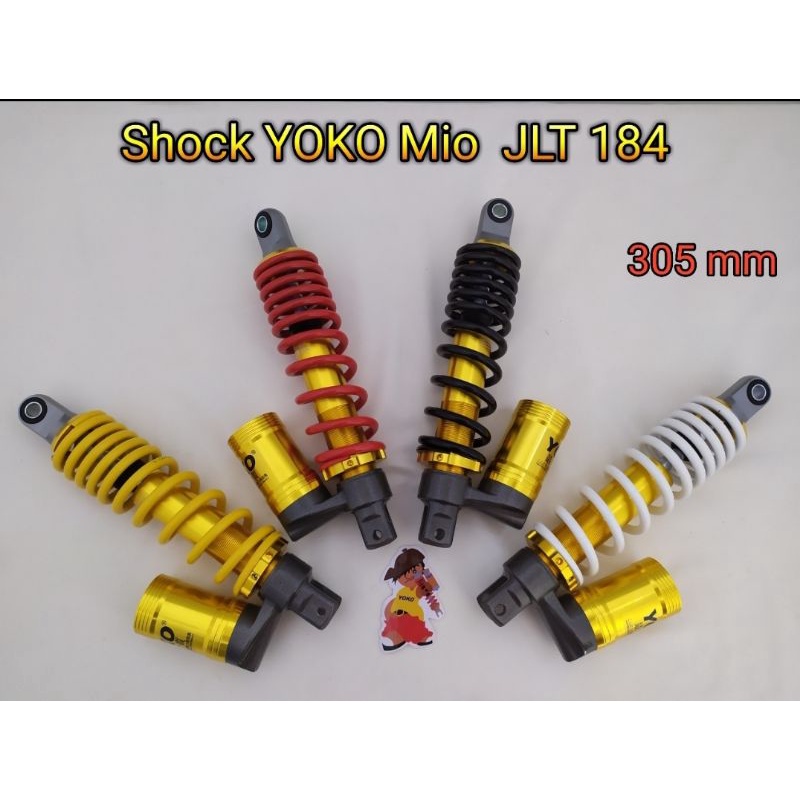 Shock tabung Matic Yoko 305mm, 330mm Universal mio beat scoopy genio vario110