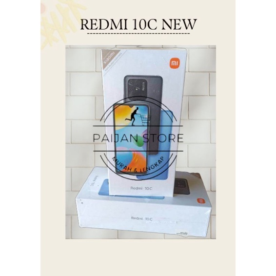 redmi 10c new ram 4 64gb garansi resmi