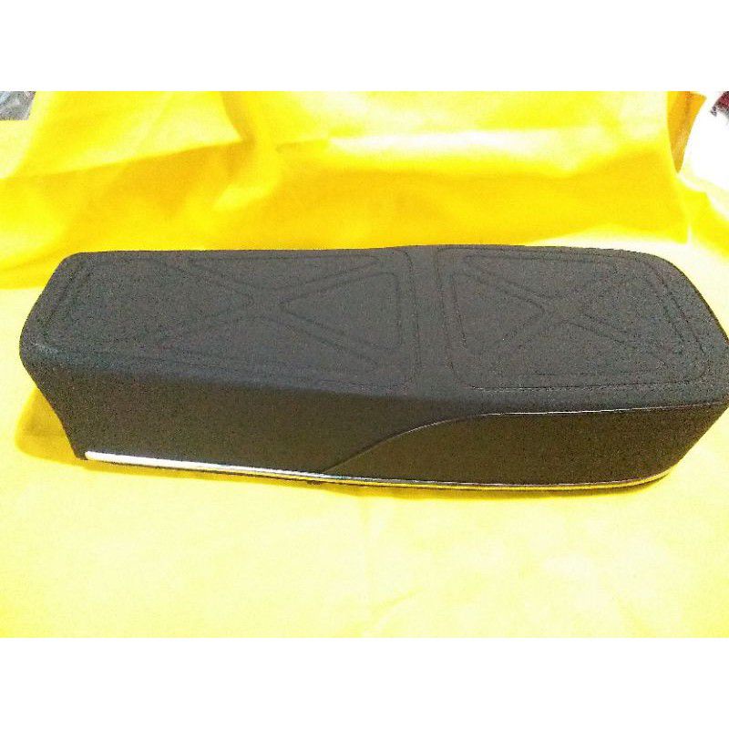 jok cb kulit amplas jok cb100 coakan aki kulit amplas depan iris tipis spon biru atos-JOK CB