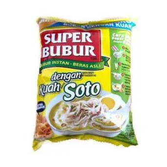 

Super Bubur Dengan Kuah Rasa Soto 46gr