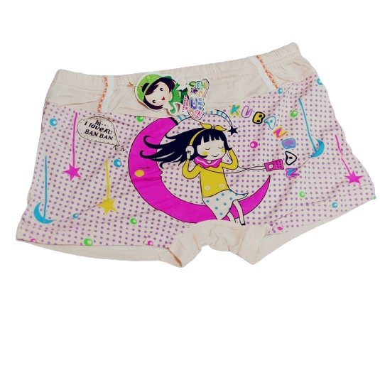 CD Boxer Anak Perempuan Celana Dalam Hot Pans Anak Cewek Bahan Katun Soft Kualitas Super Premium