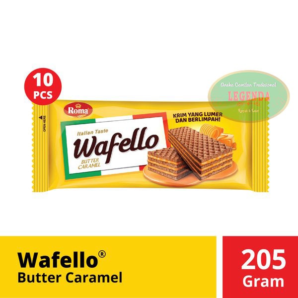 

Wafello Butter Caramel 10 pcs 10 x 17gr