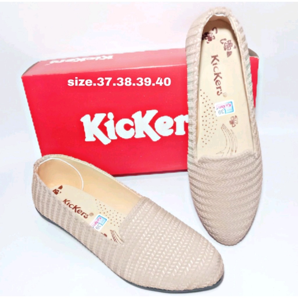 Sepatu Sandal Wanita Wedges Kickers Terbaru Murah