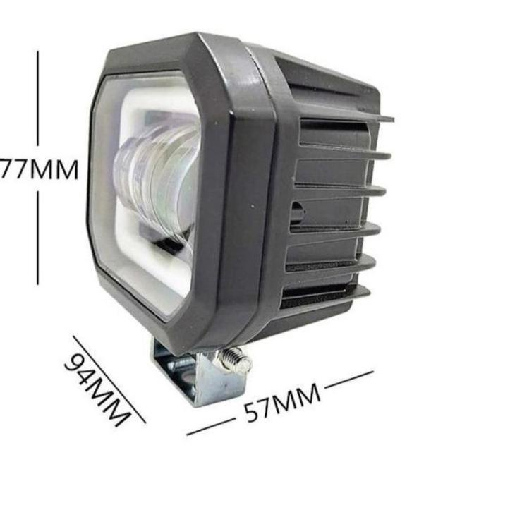 Best - Lampu tembak Sorot Cwl K30 3 Mata /  Lampu Daymaker 3 Lensa 30 & 60 watt led Cwl S.2344 model