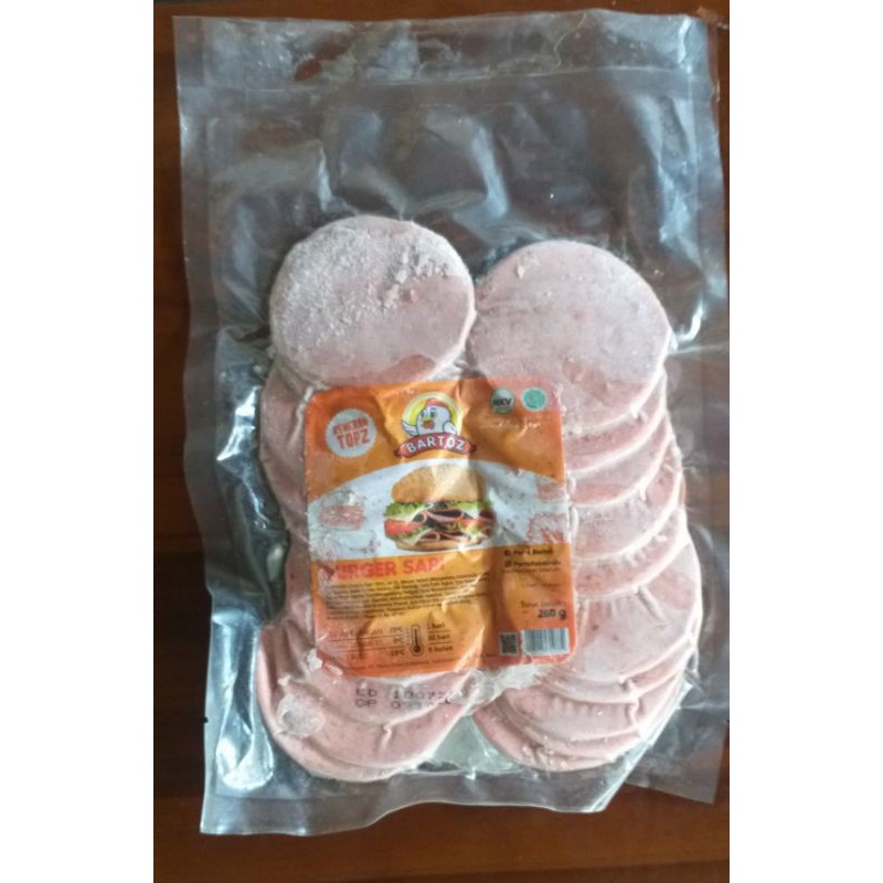 

Burger sapi bartoz 280g