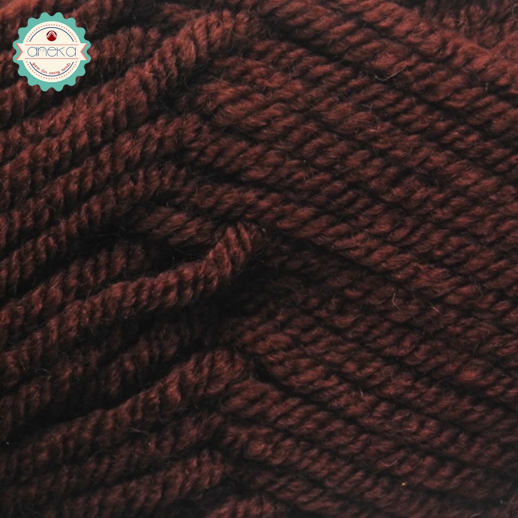 Benang Rajut Karpet Dahlia / Carpet Yarn - 4275 ( Coklat Tua )