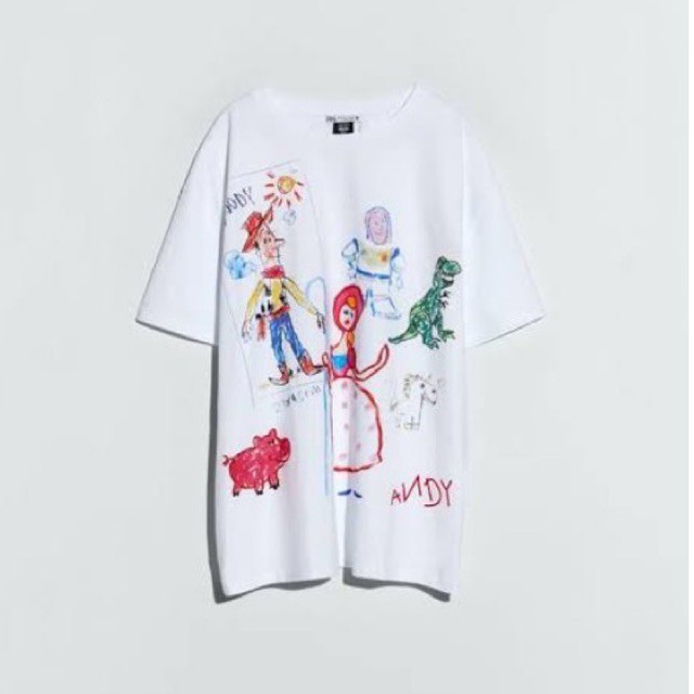 Kaos ZARA Toy Story Disney Pixar