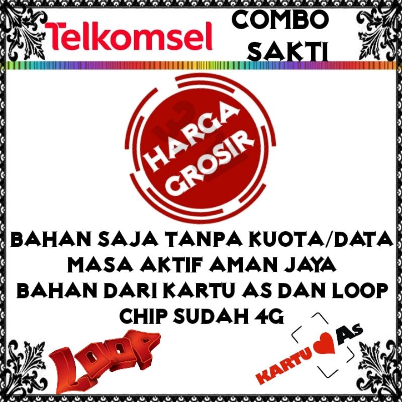 KARTU SAKTI COMBO TELKOMSEL HARGA GROSIR