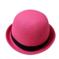 Topi Caplin Bowler fedora Anak Laki laki Perempuan chaplin hat polos