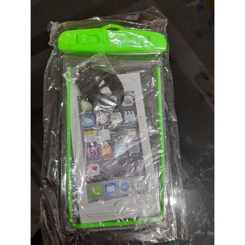 Waterproof Case Hp Glow In The Dark / Sarung Hp Anti Air /  Pouch Handphone