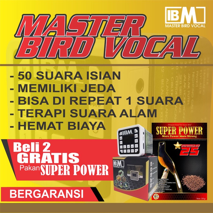 Ibm Master Bird Vocal / Audio Master / Masteran Burung / Mp3