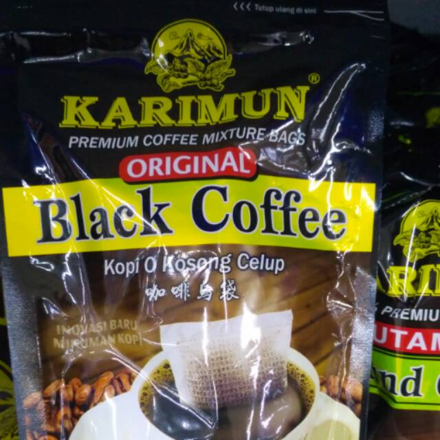 

Karimun original black coffe 20sachet 180 gr