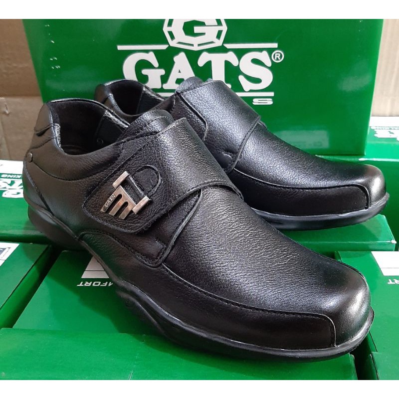 sepatu pria-sepatu kulit-sepatu gats-gi 7215-sepatu kasual-sepatu formal-sepatu kulit tanpa tali-sep