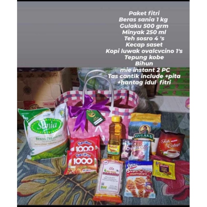 

paket parcel sembako fitri