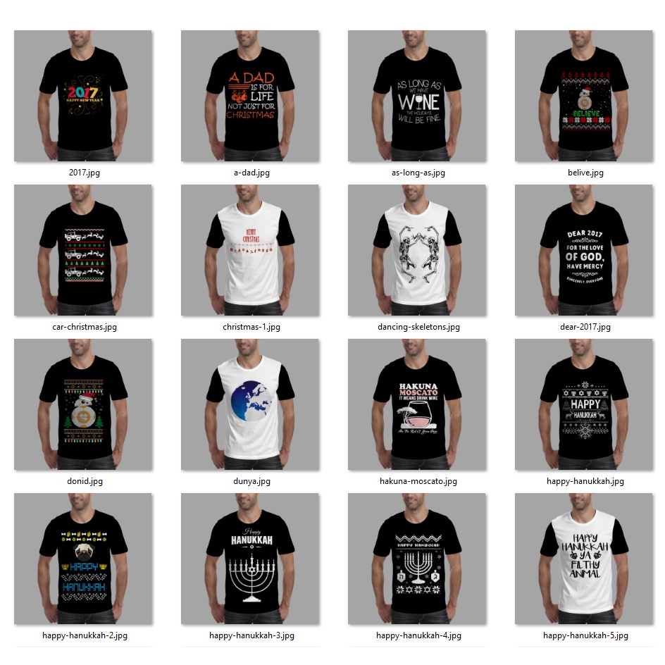 55 Christmas T-Shirt Designs