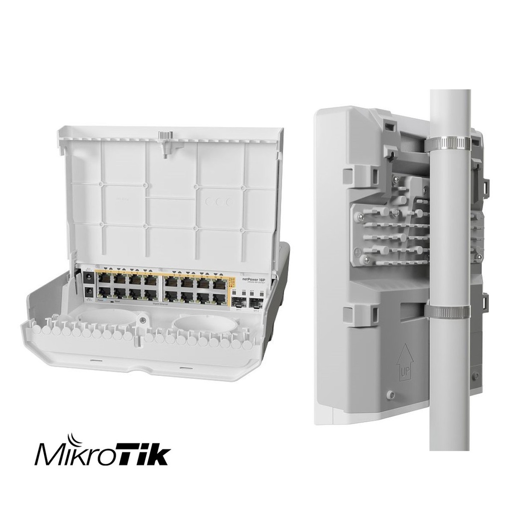 Mikrotik CSS610-1Gi-7R-2S-OUT NetPower Lite 7R