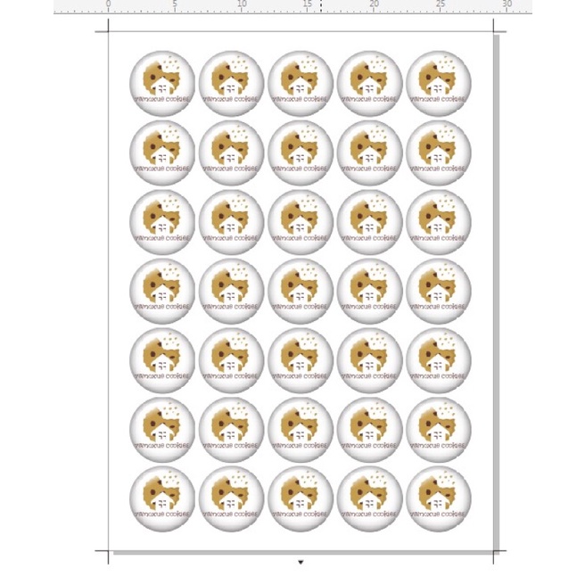 

Jasa PRINTING sticker logo (print sticker)