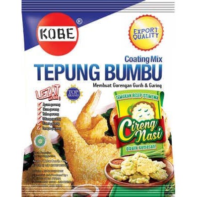 

DUS KOBE TEPUNG BUMBU PUTIH 850GR