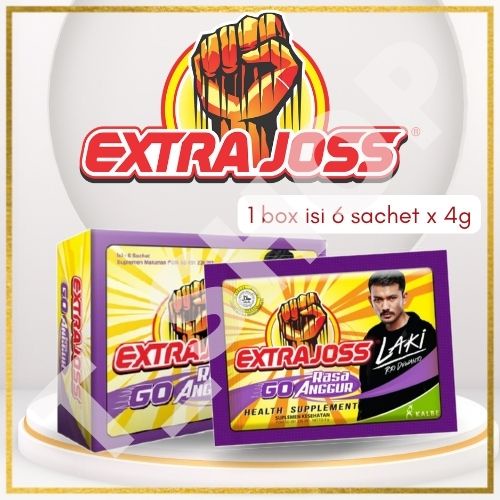 

Extrajoss Anggur Laki 1 Box isi 6 sachet 4g