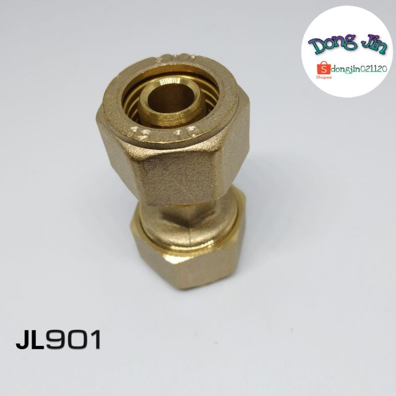 Sok Sambung untuk sambungan pipa air panas kuningan 1/2inch JL901