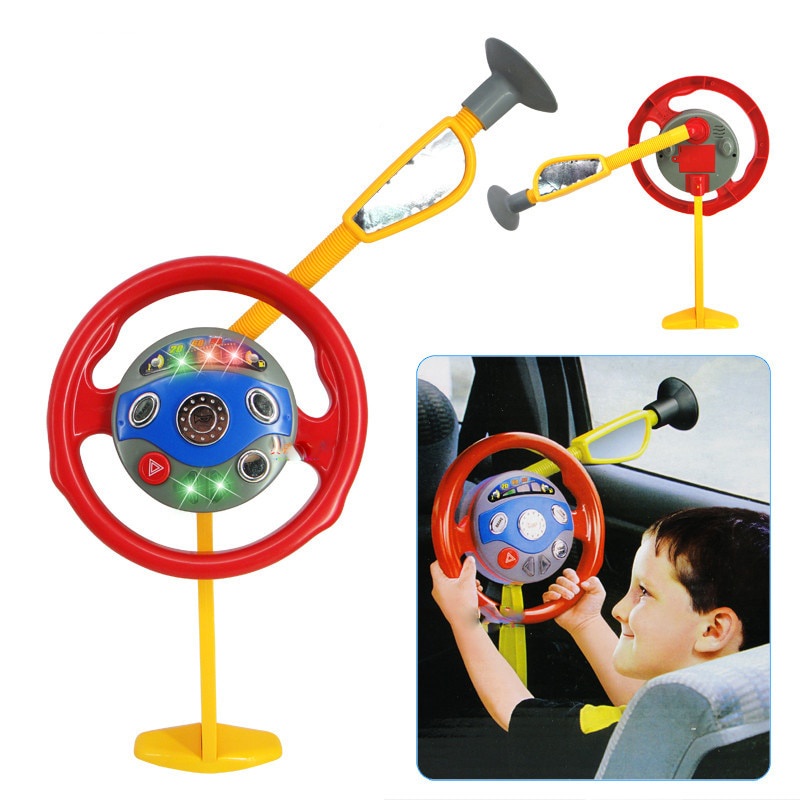 MAINAN SETIR MOBIL ANAK ELECTRONIC BACKSEAT DRIVER MAINAN SETIR SETIRAN FUNGSI LAMPU DAN SUARA