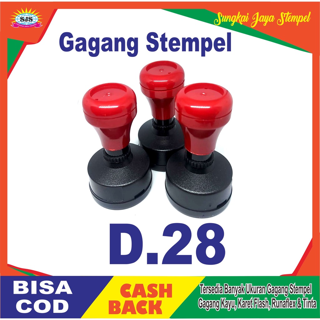 

Gagang stempel D28