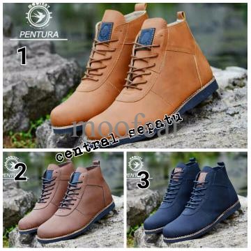 Sepatu Boots Pria Moofeat Cowboy
