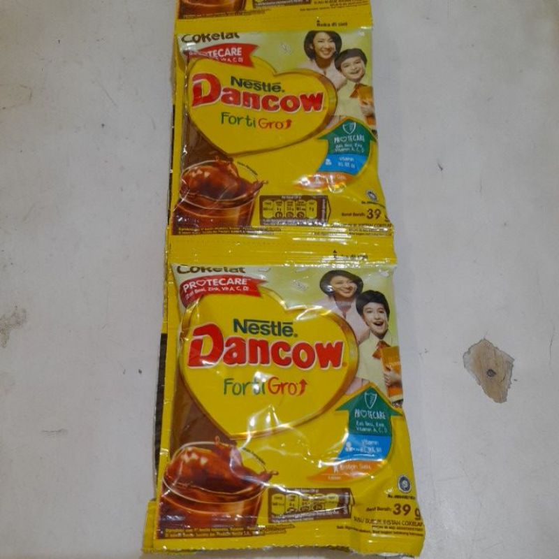

Dancow coklat per pcs isi 39 gram
