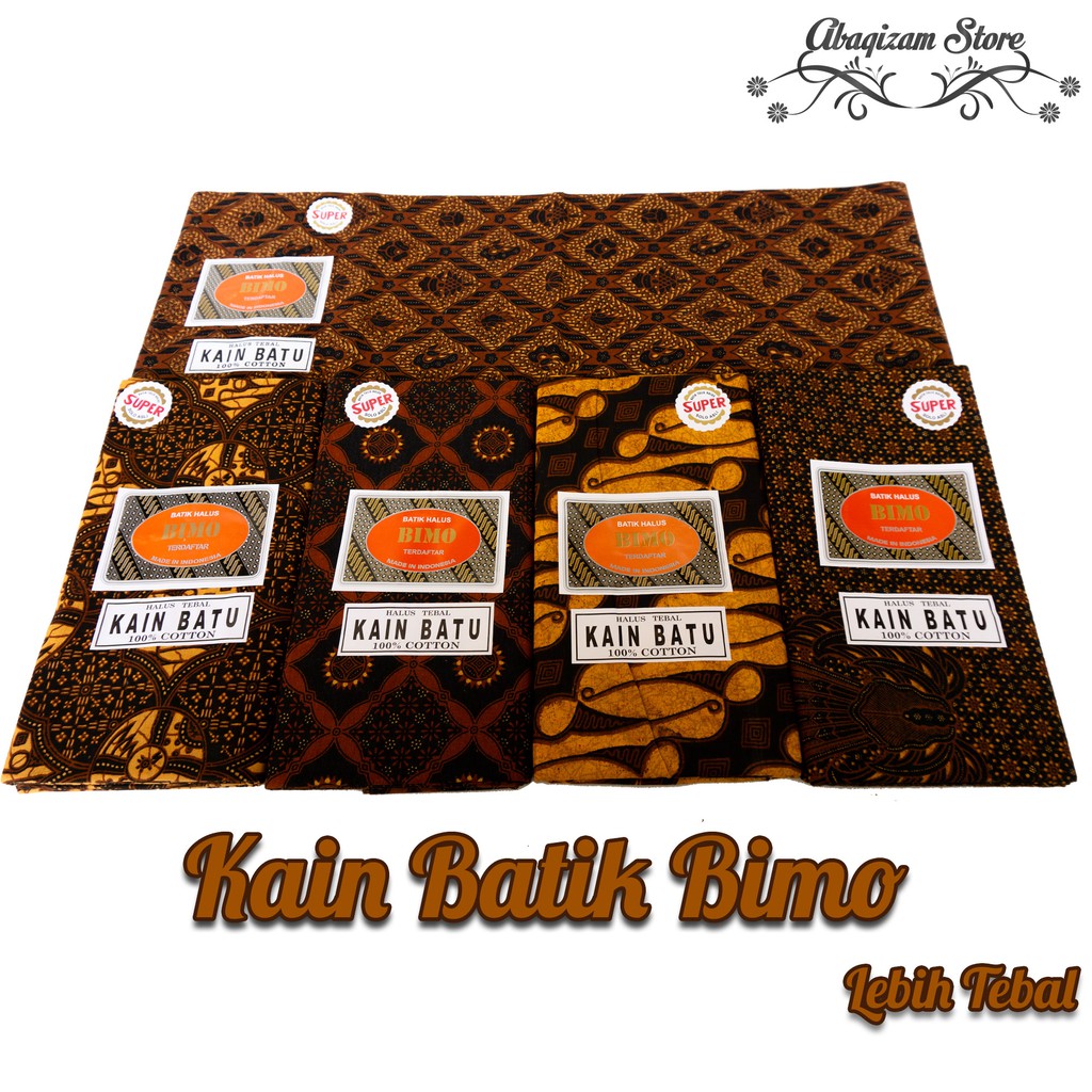 Kain batik Bimo Jarik halus kain panjang lebih tebal