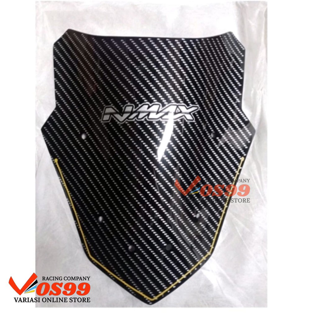 VISOR WINDSHIELD MOTOR YAMAHA NMAX OLD MOTIF CARBON FULL KARBON