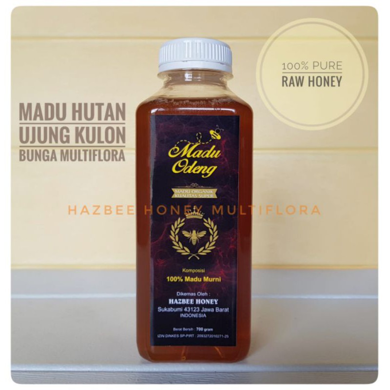 

Madu hutan Ujung kulon Hazbee honey 700g