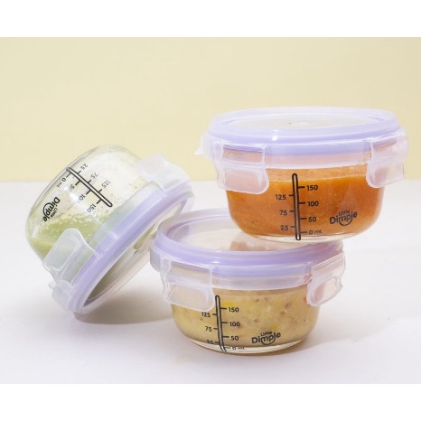 Little Dimple FC-818 Food Container 3 Susun 240ml