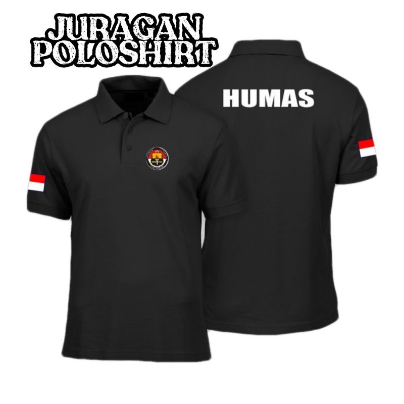 Kaos Kerah Humas Polri / Poloshirt Humas Polri