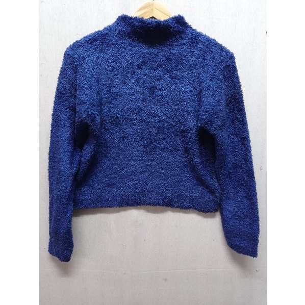 Rajut Bulu Sweater Wanita // Baju Lengan Panjang // Baju Hangat