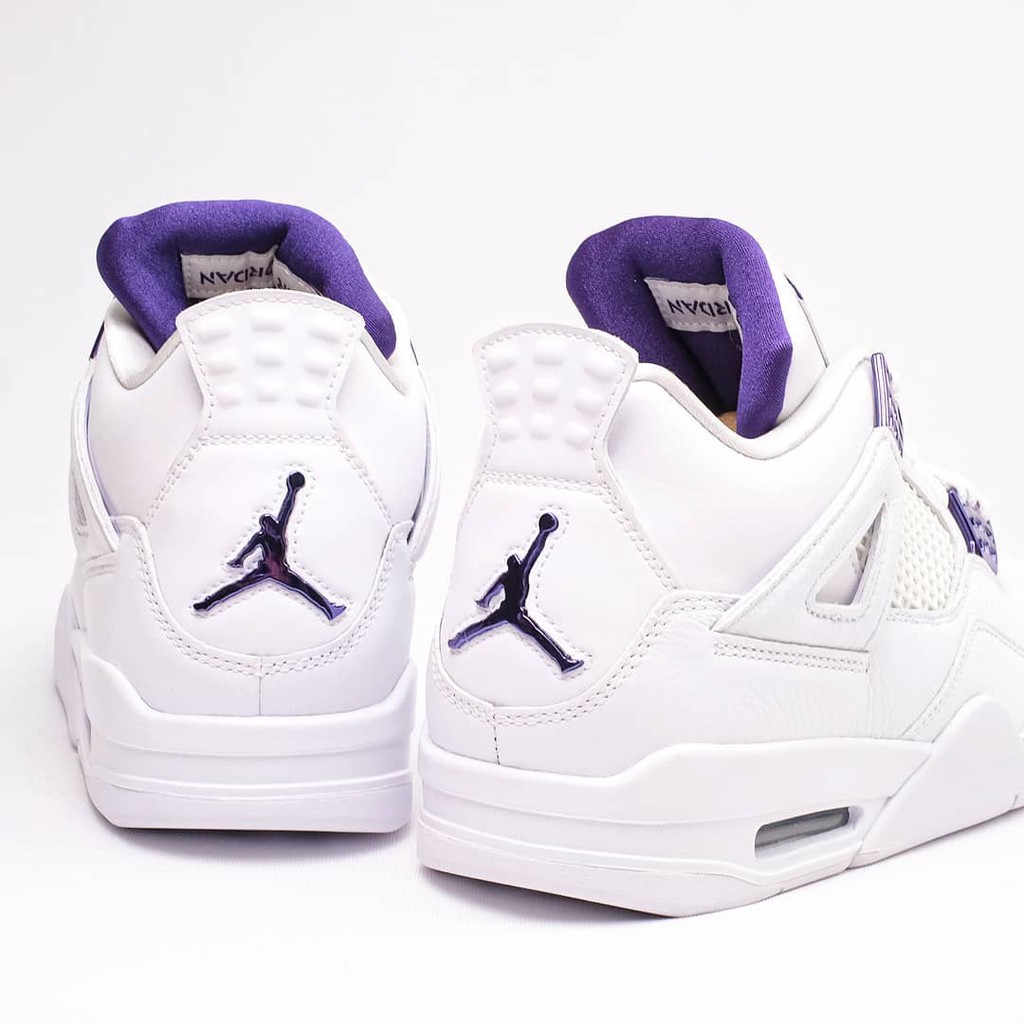 purple 4s jordans