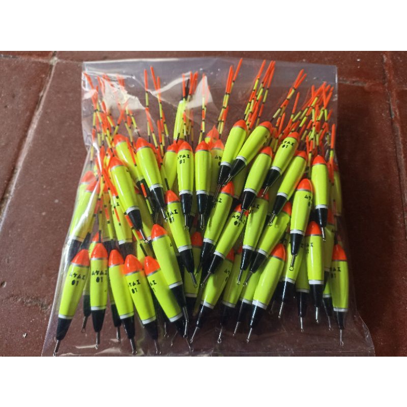 Kukumbul pelampung pancing kleman spon/kayu viber