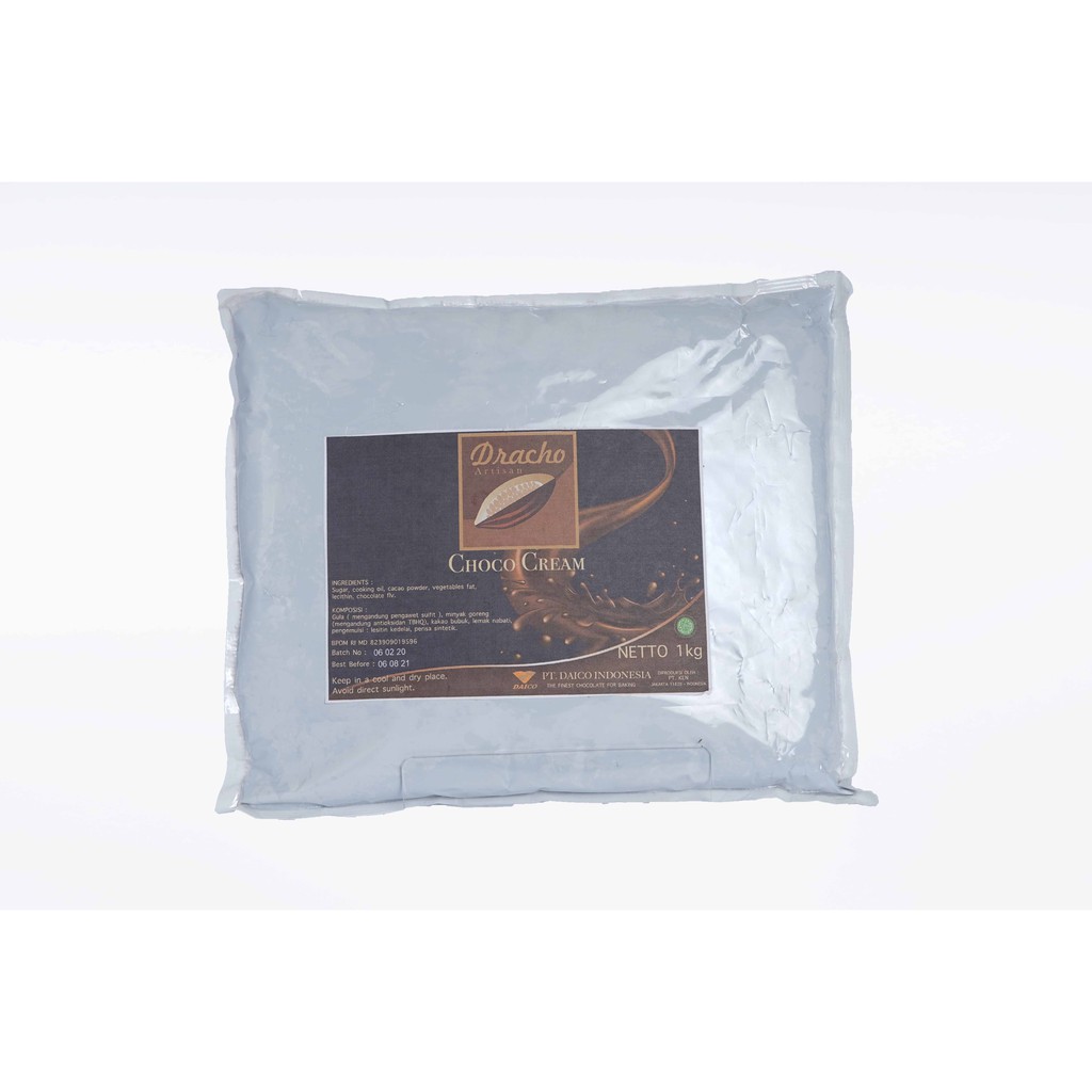 

DRACHO Choco Cream cokelat isi yang mudah lumer 1kg