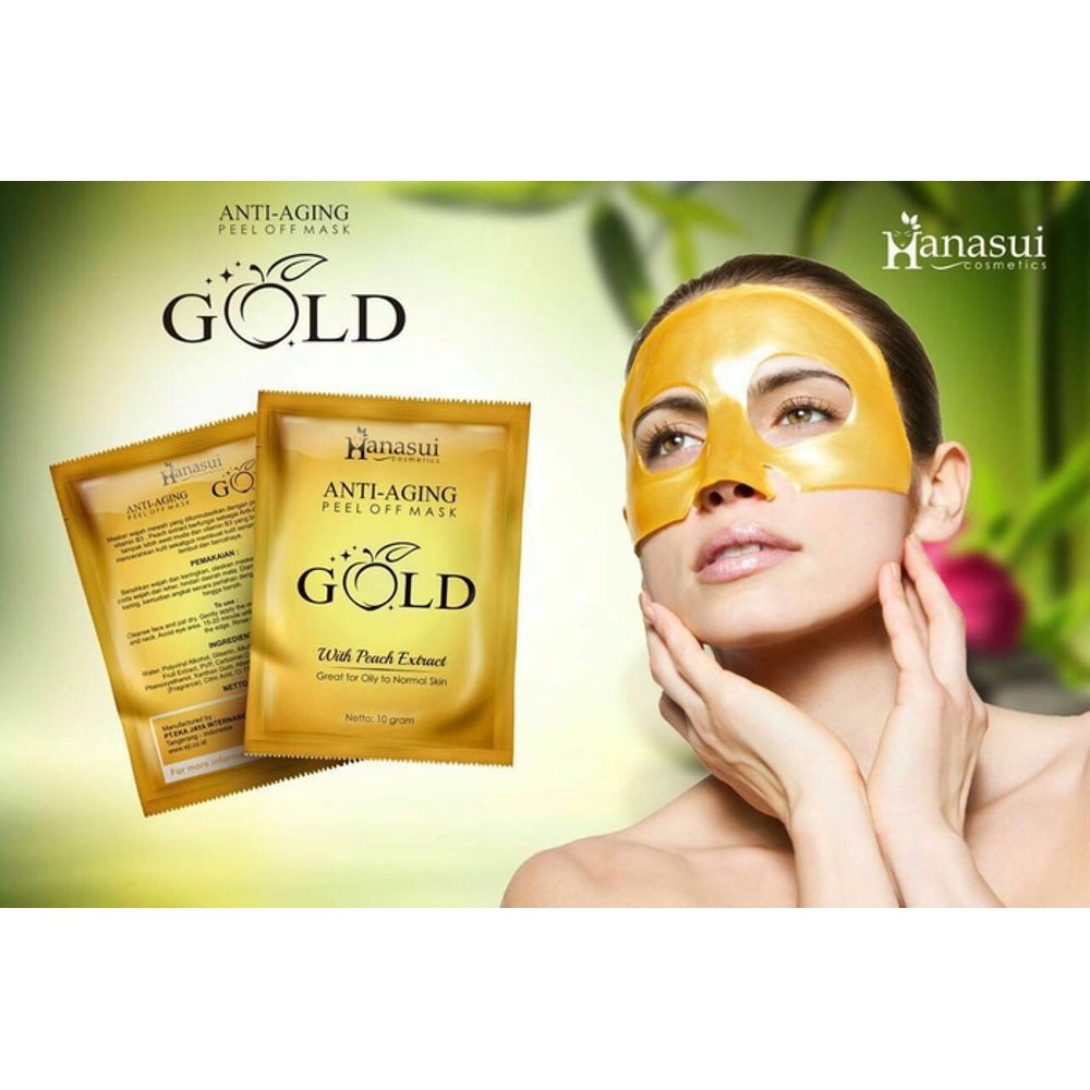 Hanasui Naturgo Gold Mask