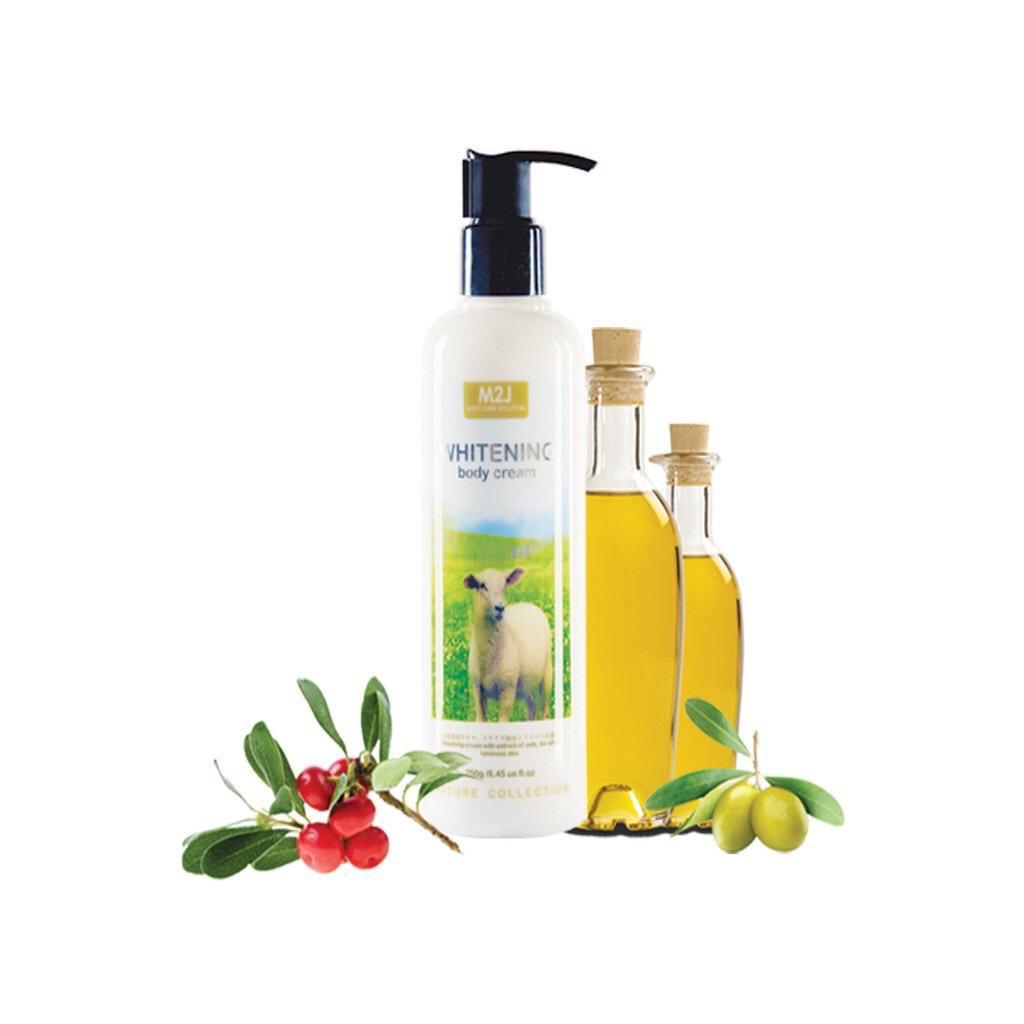M2J Whitening Body Cream With Milk