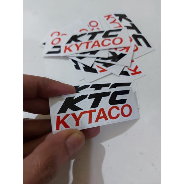 STICKER KTC KYTACO CUTTING