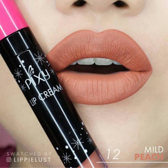 PRELOVED ~ PIXY Lip Cream No.12 (MILD PEACH) ORI