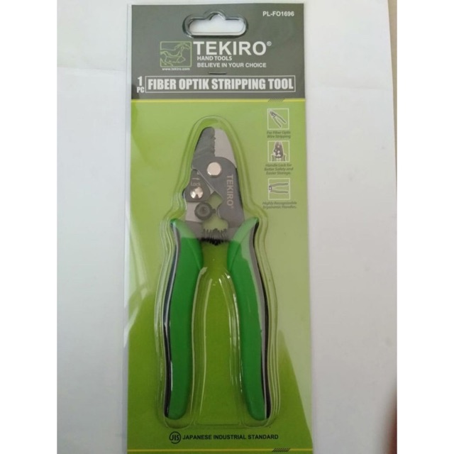 TEKIRO-TANG POTONG KABEL FIBER OPTIK / FIBER OPTIC STRIPPING TOOL