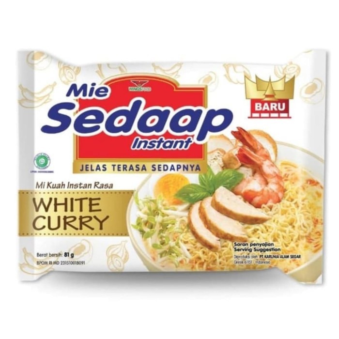 

MIE SEDAAP WHITE CURRY