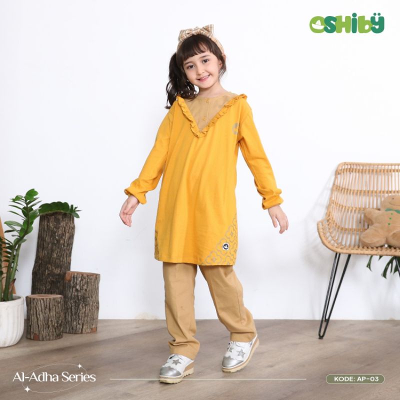 SETELAN KAOS ANAK PEREMPUAN ALADHA OSHIBY