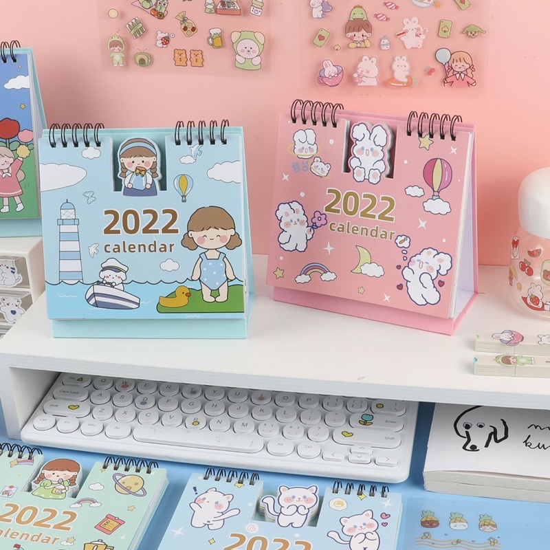 Cute diary planner calendar 2022 kalender anak